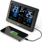 Hama Premium Funkwetterstation mit LED-Farbdisplay und USB-Ladefunktion, digital Vorschaubild