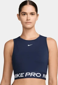 Nike Pro Dri-FIT Funktionsshirt ärmellos midnight navy/white (Damen)