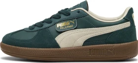 Puma Palermo Leather dark green/alpine snow (Junior)