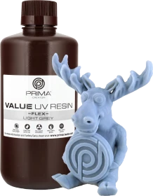 PrimaCreator Value Flex UV Light Grey, 1.00kg