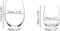 Riedel The O Wine Tumbler Cabernet/Merlot + Viognier/Chardonnay Gläser-Set, 8-tlg. Vorschaubild