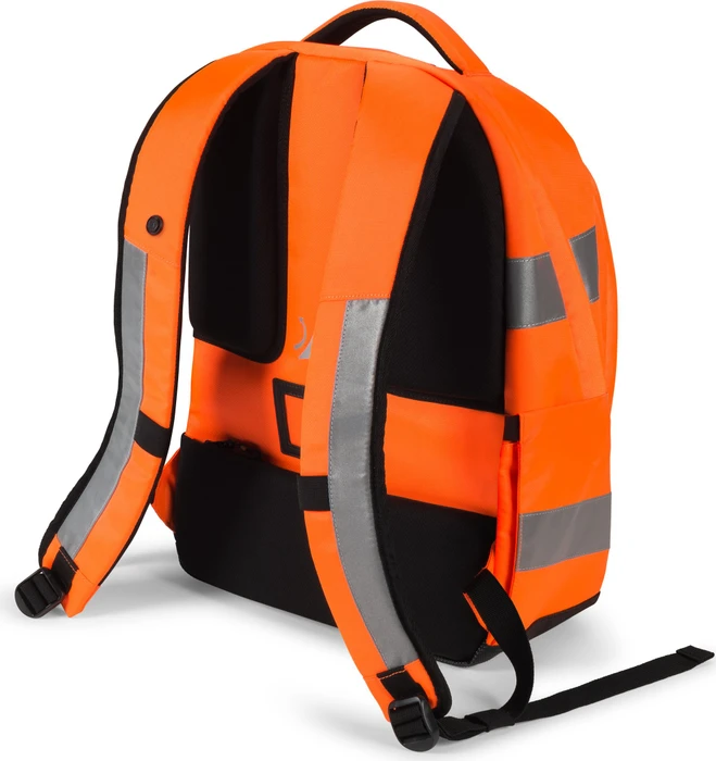 Dicota Hi-Vis 25 Liter, Notebook Rucksack, orange