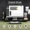 Epomaker RT85 Wireless, Green White, LEDs RGB, hot-swap, Epomaker Wisteria V2, USB/Bluetooth, US Vorschaubild