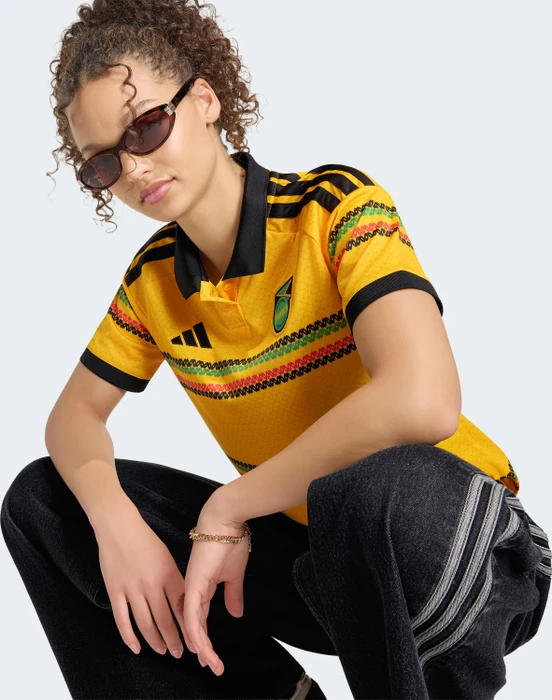 adidas Jamaika 26 x Bob Marley 2026 Heimtrikot kurzarm (Damen)