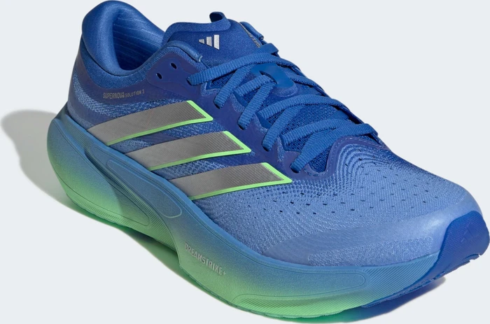 adidas Supernova Solution 3 lucky blue/silver metallic/lime burst (Herren)