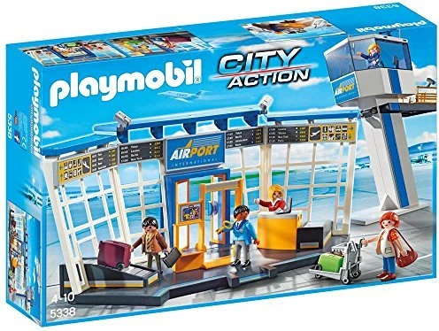 playmobil City Action City-Flughafen mit Tower