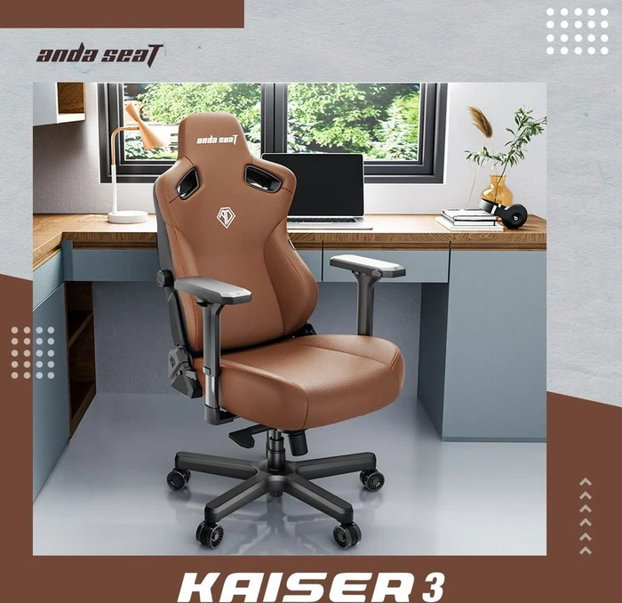 Anda Seat Kaiser 3 Premium XL Gamingstuhl, braun