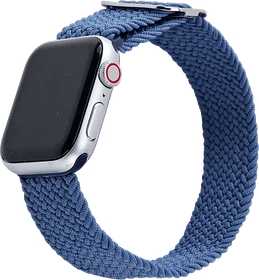 ISY Ersatzband Woven ISB-2007 für Apple Watch 38mm/40mm/41mm blau