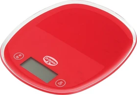 Dr. Oetker digitale Küchenwaage rot