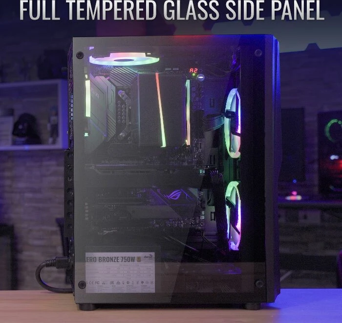 AeroCool Mecha, Glasfenster