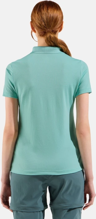 Odlo F-Dry Poloshirt kurzarm aqua haze (Damen)