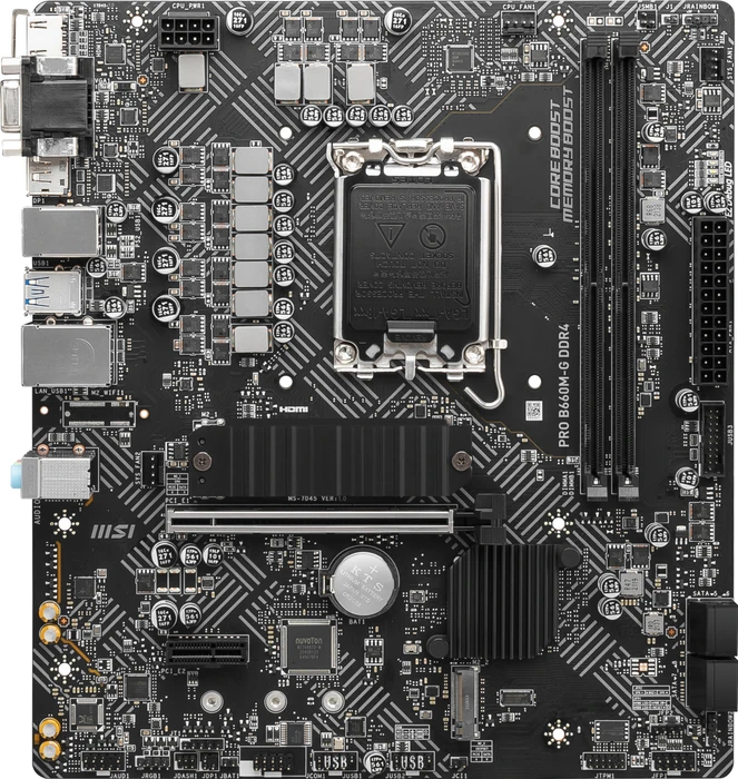 MSI PRO B660M-G DDR4 (Intel 1700)