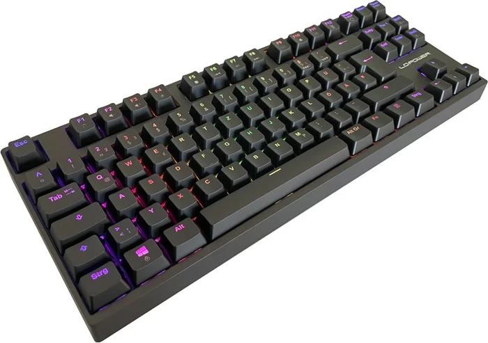 LC-Power LC-KEY-MECH-2-RGB-C-W, Gateron RED, USB/Bluetooth, DE