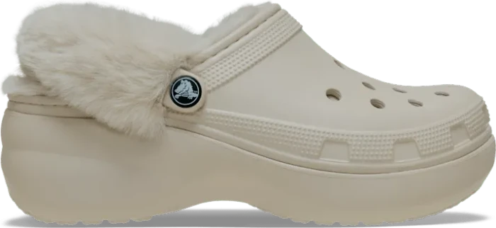 Crocs Classic Platform Fuzz Lined frappé (Damen)