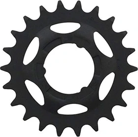 Shimano Steck-Zahnkranz 22 Zähne für Shimano Nexus und Shimano Alfine Getriebenabe schwarz