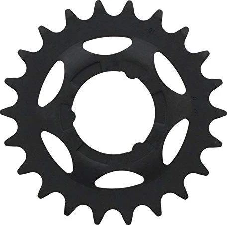 Shimano Steck-Zahnkranz 22 Zähne für Shimano Nexus und Shimano Alfine Getriebenabe schwarz