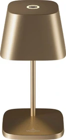 Villeroy & Boch Neapel RC Akku-Tischleuchte gold gebürstet