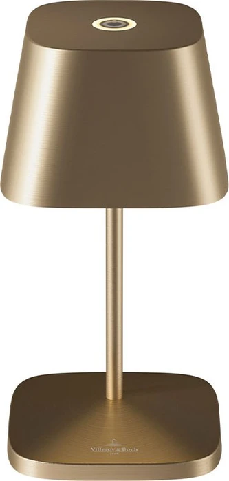 Villeroy & Boch Neapel RC Akku-Tischleuchte gold gebürstet