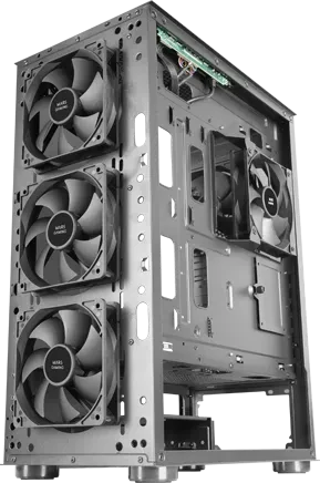 Mars Gaming MC-PRO2, Glasfenster