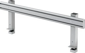 Hammerbacher Orga-Schiene mit Halterung für 120cm Akustik-Trennwand