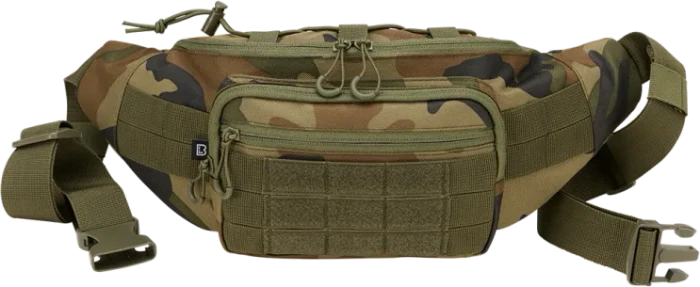 Brandit Molle Bauchtasche woodland