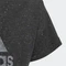 adidas Future Icons Cotton Loose Badge of Sport T-Shirt kurzarm black melange/white (Junior) Vorschaubild