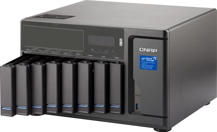 QNAP TVS-882BRT3-i5-16G 30TB, 16GB RAM, 4x RJ-45 1000Base-T, 4x Thunderbolt 3 / USB-C 3.1