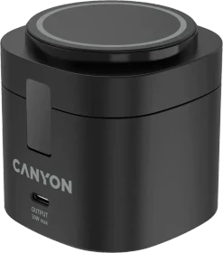 Canyon Wireless Charging Stand OnCharge 405 + Adapter schwarz