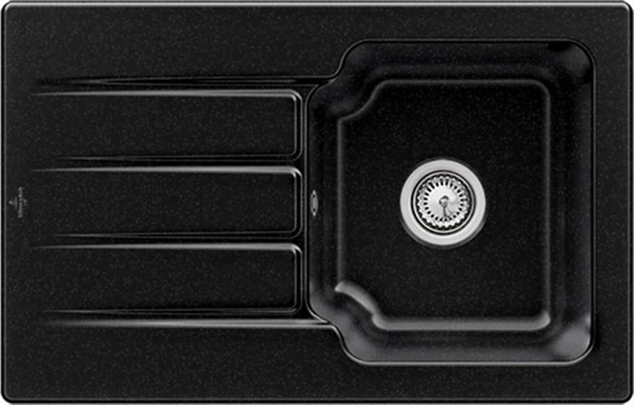Villeroy & Boch Architectura 45 Einbau Becken reversibel chromite