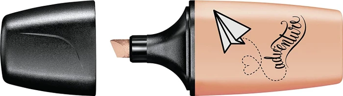STABILO Boss Mini Pastellove pfirsich/pastellviolett/seidengrau, 3er-Set