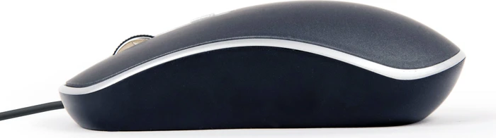 Gembird Optical Mouse 4B-06 schwarz/silber, USB