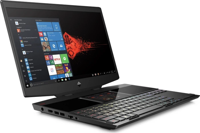 HP OMEN X 2S Gaming Laptop 15-dg0370ng, Shadow Black, Core i9-9880H, 32GB RAM, 2TB SSD, GeForce RTX 2080, DE