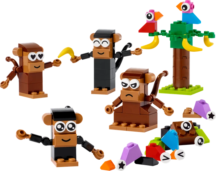 LEGO Classic - Affen Kreativ-Bauset