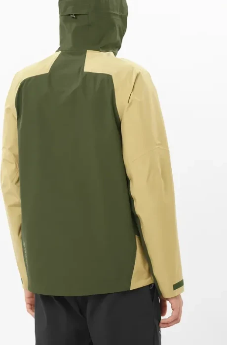 Salomon Outline 3L Gore-Tex Funktionsjacke grape leaf/gray green (Herren)