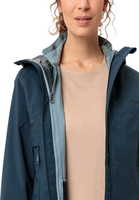 Vaude Yaras 3in1 Fahrradjacke dark sea/blue (Damen)