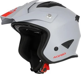 Acerbis Aria Solid matt grau/rot