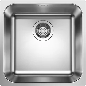Blanco Supra 400-IF R12 Einbau Becken mittig edelstahl