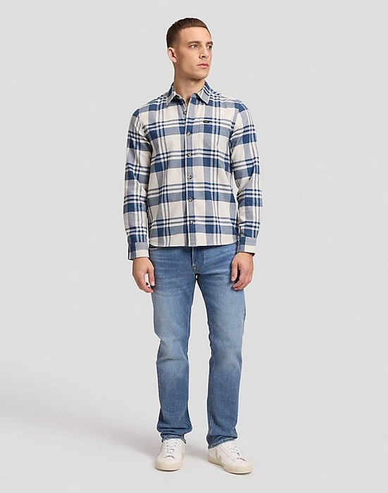 Lee Regular Leesure Hemd langarm dress blues (Herren)