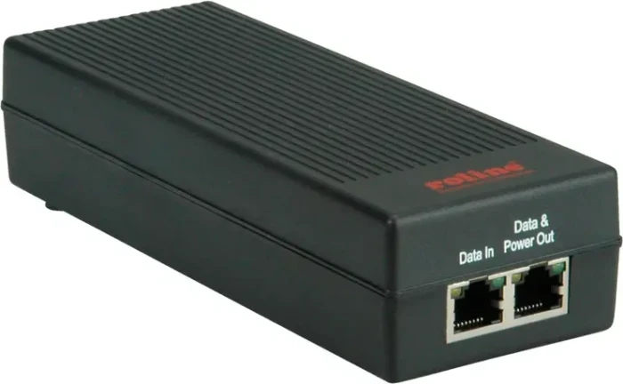 Roline Desktop Gigabit PoE-Injektor, 2x RJ-45, 30W PoE+