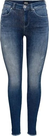 ONLY Skinny Mid Blush Jeans dark blue denim (Damen)