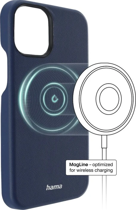 Hama Cover MagCase Finest Sense für Apple iPhone 13 Mini blau