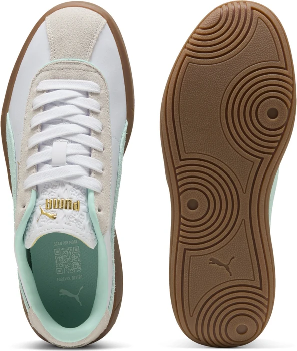 Puma Club Klassika puma white/mint melt/vapor gray (Damen)