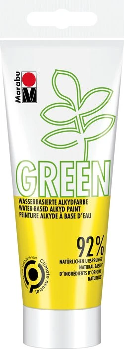 Marabu Green Alkydfarbe, sonnengelb, 100ml
