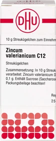 DHU Zincum Valerianicum C12 Globuli, 10g