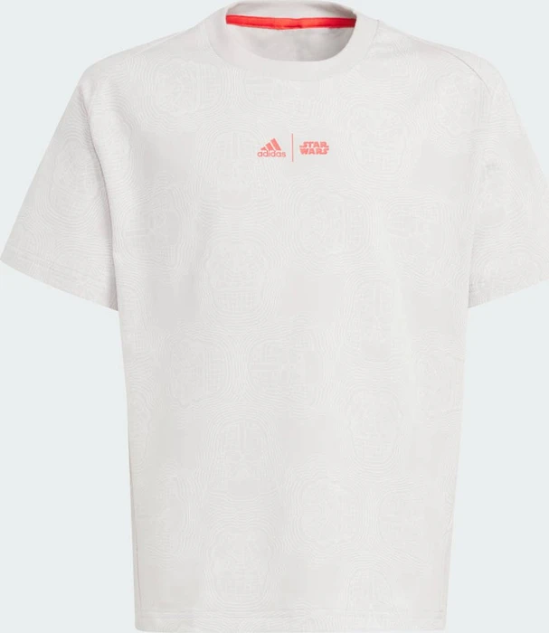 adidas Star Wars Z.N.E. T-Shirt kurzarm grey one/white/bright red (Junior)