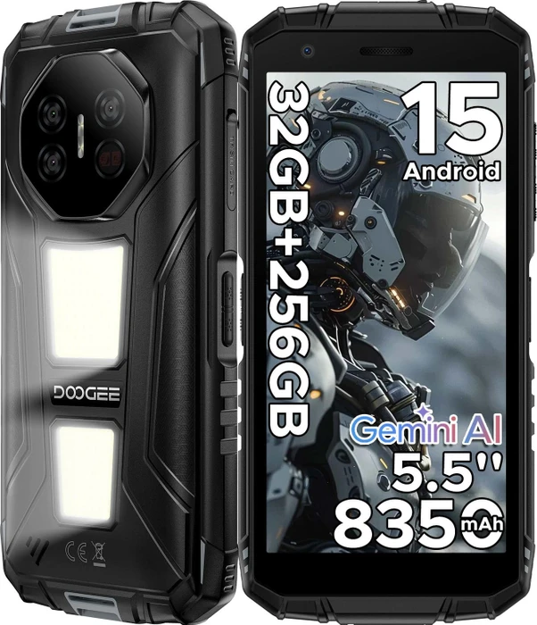 Doogee Fire 3 Max schwarz/grau