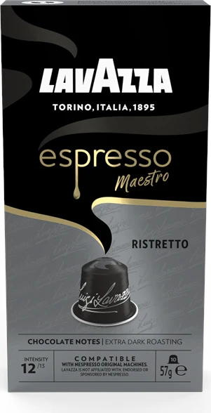 Lavazza Espresso Maestro Ristretto Kaffeekapseln, 10 Stück