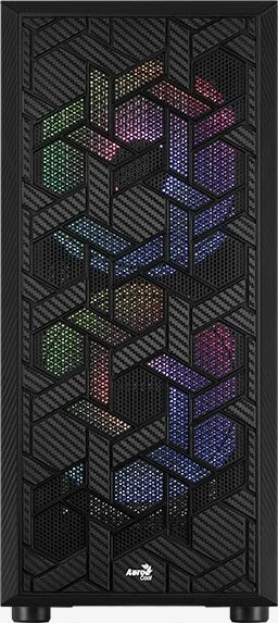 AeroCool Hive ARGB, Glasfenster