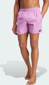 adidas Solid CLX Short-Length Badeshorts preloved purple/black (Herren)