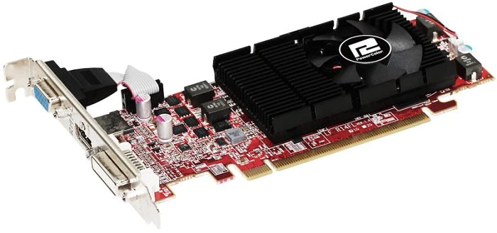 PowerColor Radeon R7 250 LP, 1GB GDDR5, VGA, DVI, HDMI